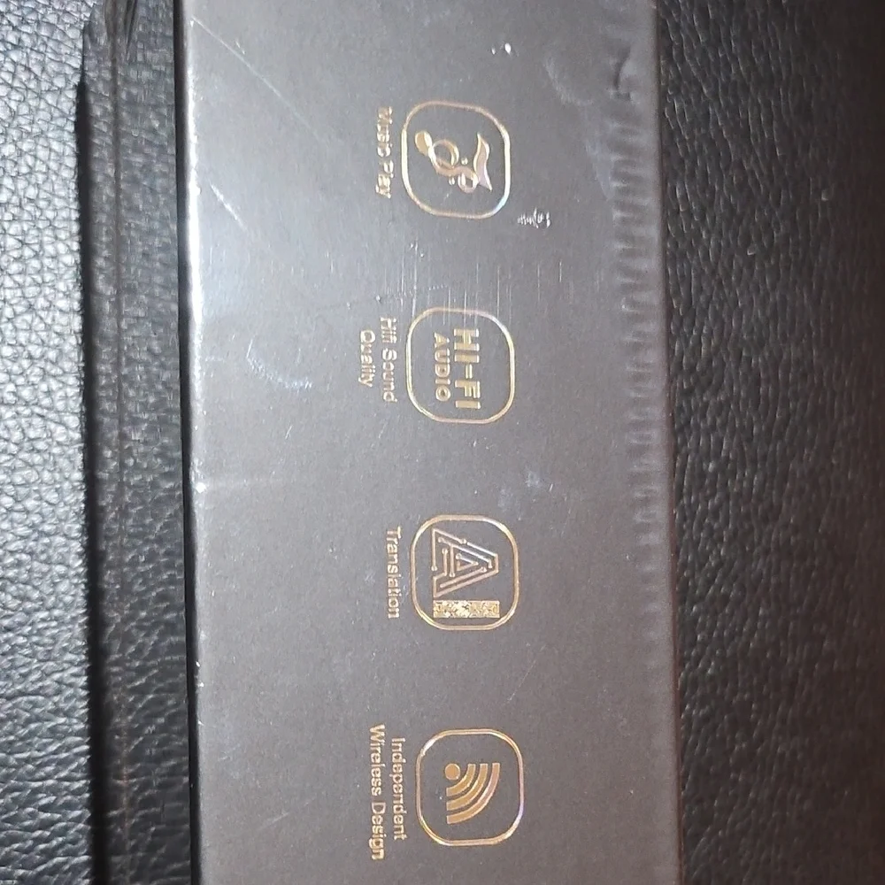 Premium Smart Glasses with Gold Highlights